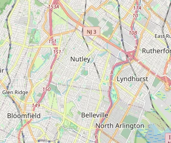 Area schools map