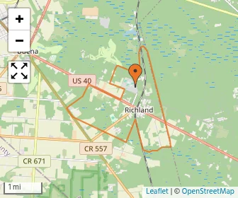 Area schools map