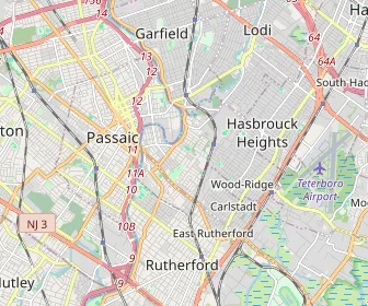 Area schools map