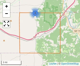 Area schools map