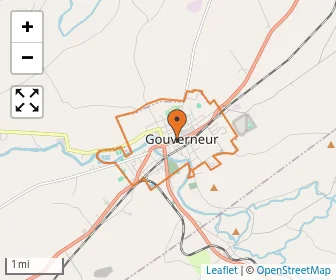 Area schools map