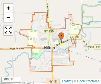 Area schools map