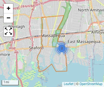 Area schools map