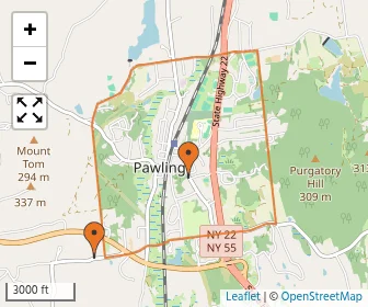Area schools map