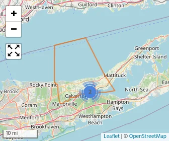 Area schools map