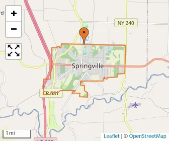 Area schools map