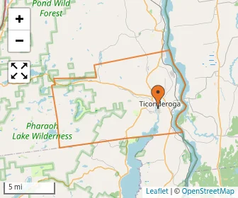 Area schools map