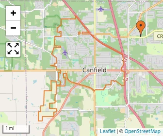 Area schools map