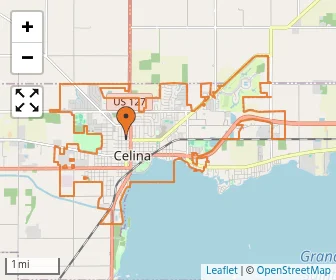 Area schools map
