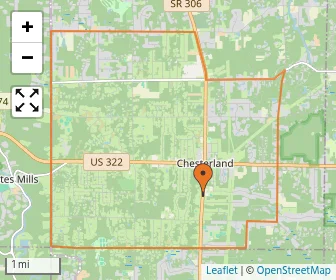 Area schools map