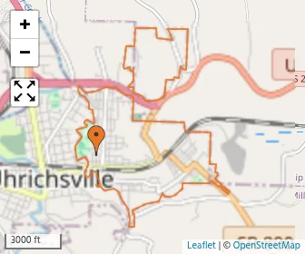 Area schools map