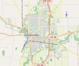 Area schools map