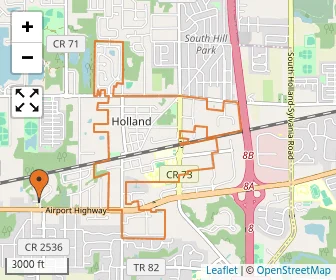 Area schools map
