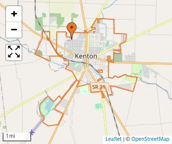Area schools map