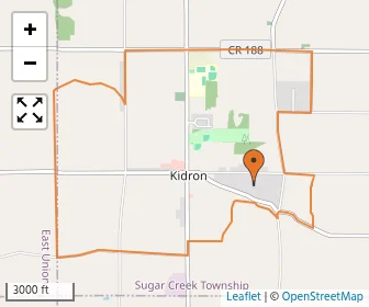 Area schools map