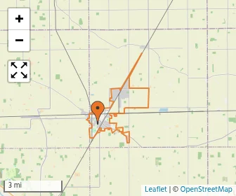 Area schools map