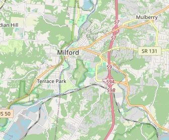 Area schools map