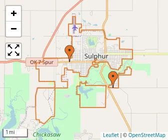 Area schools map