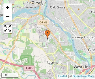 Area schools map