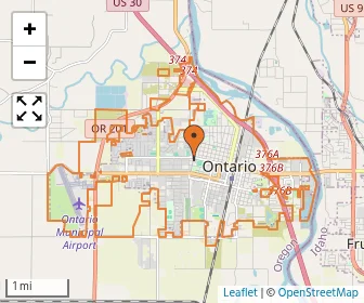 Area schools map