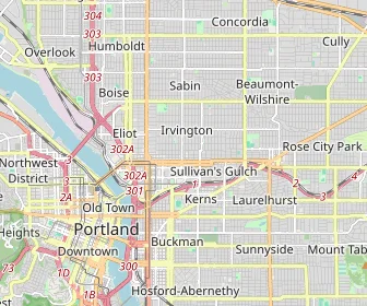 Area schools map