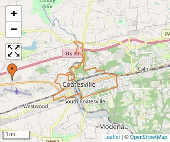 Area schools map