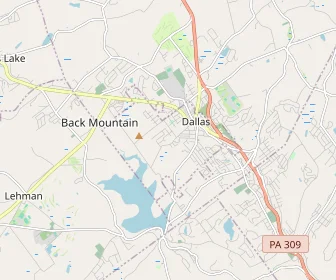 Area schools map