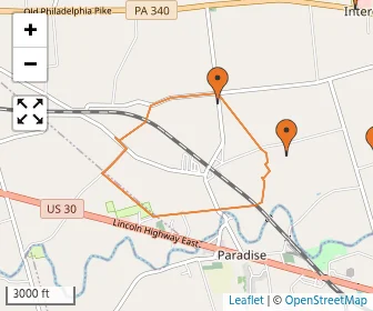 Area schools map