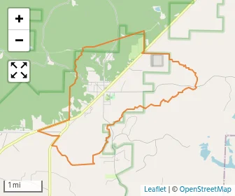 Area schools map