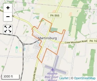 Area schools map