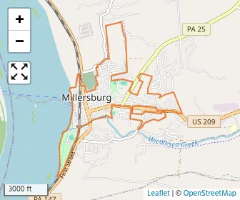 Area schools map