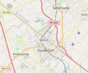 Area schools map