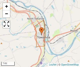 Area schools map