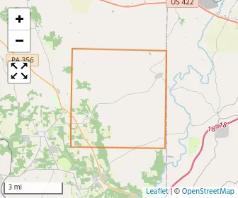 Area schools map