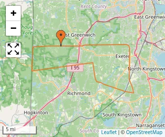 Area schools map