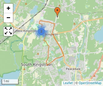 Area schools map