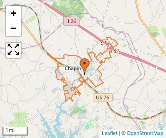 Area schools map