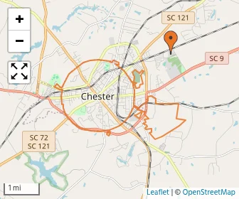 Area schools map