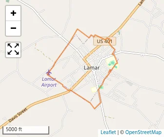 Area schools map