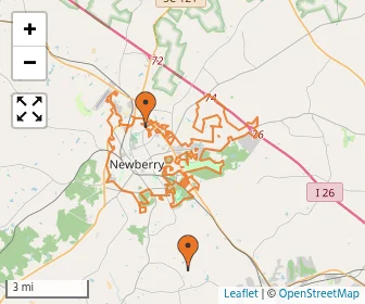 Area schools map