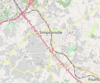 Area schools map