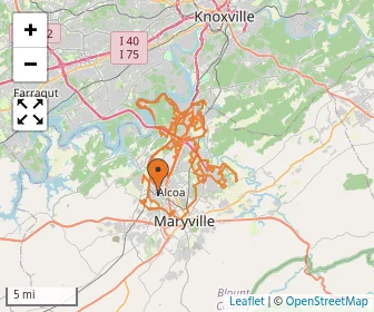 Area schools map