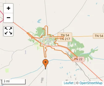 Area schools map