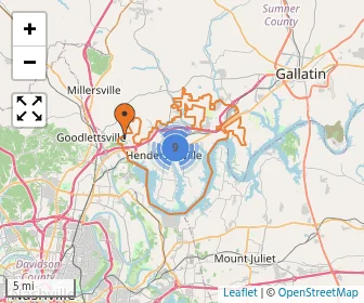 Area schools map