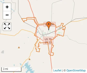 Area schools map