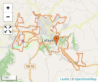 Area schools map