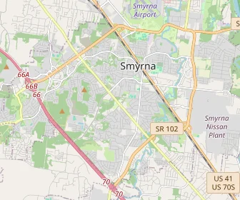 Area schools map