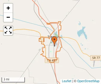 Area schools map