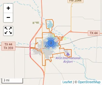Area schools map