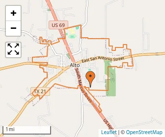 Area schools map